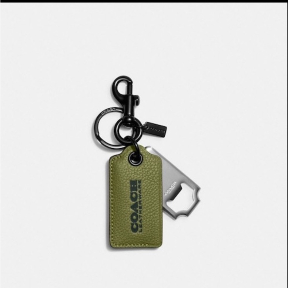 COACH Bottle Opener Key Fob NWT